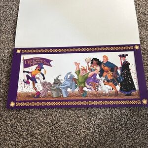 The Hunchback of Notre Dame 1996 Lithograph The Disney Store Special Performance